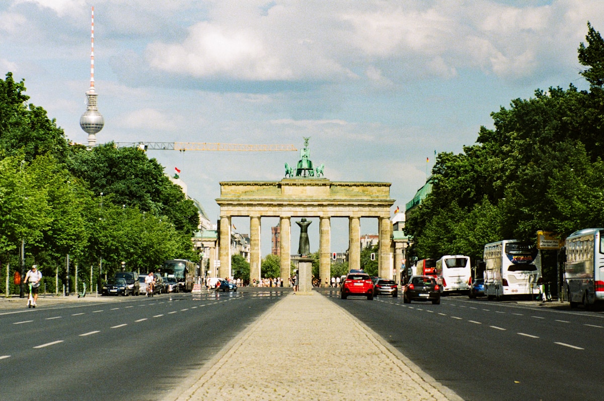 Brandenburg Gate in Berlin, Germany